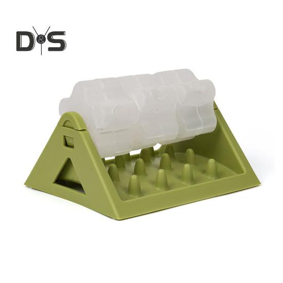 

Игрушка-протечка для еды, интерактивная игрушка-головоломка для раздачи лакомств для собак, миска для медленной подачи корма для кошек и щенков, дрессировка и облегчение скуки зелёный