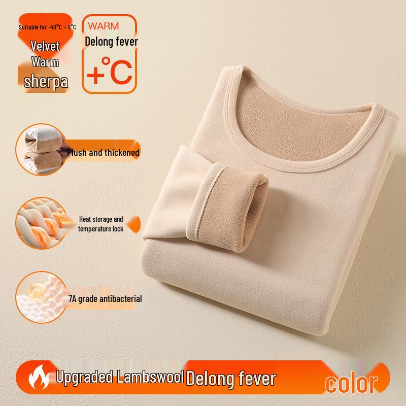 Sieviešu jēra vilnas apakšveļas komplekts: Mājīgs
