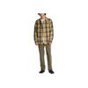 Vans Checkered Single Button Long Sleeve Shirt Men Shirts Yellow VN000AASCMJ