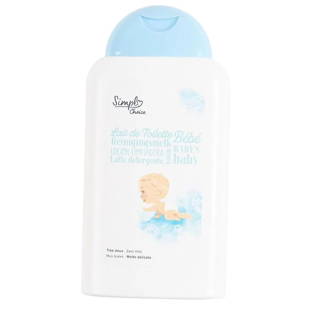 SIMPL Cleansing Milk 300ml 4-Pack Very Gentle Baby SIMPL very gentle baby cleansing milk