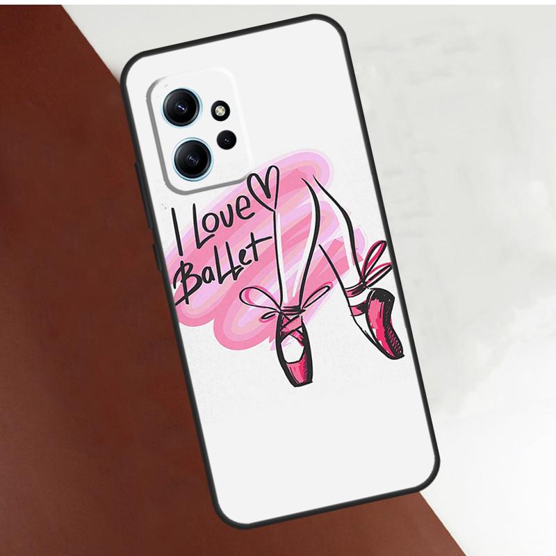 Ballet Dance Case For Xiaomi Redmi Note 14 Pro 10 11 12 13 Pro 11S 12S Cover For Redmi 15 14C 12C 10C 13C