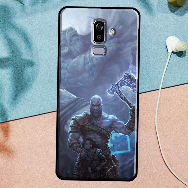 God of War Game Case For Samsung Galaxy J3 J5 J7 2017 A3 A5 2016 A6 A8 J2 J8 A7 A9 2018 J4 J6 Plus Cover