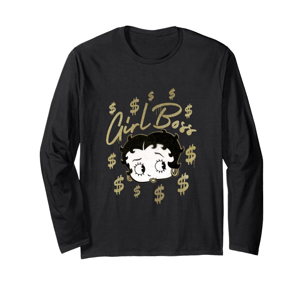Betty Boop Girl Boss Betty Long Sleeve T-Shirt