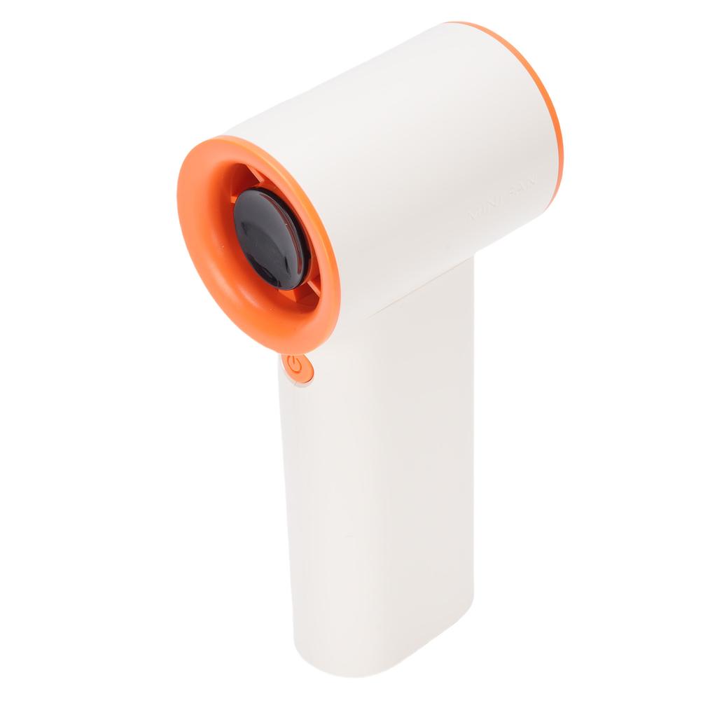 Portable Handheld Fan High Speed Stepless Adjustable Digital Display USB Rechargeable Quiet Small