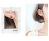 S925 Sterling Silver Garnet Reindeer Antler Stud Earrings - Cute Christmas Gift with Japanese and Korean Girlish Style