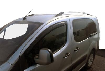 Windjacken (2 Stück, HIC) für Peugeot Partner Tipi 2008-2018