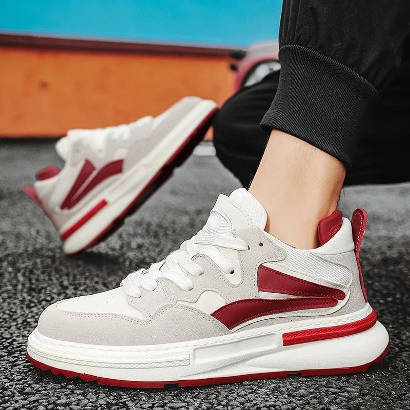 Trendy and Fashionable Thick Soled Versatile Original Design Board Shoes 2026 New Sports and Leisure Trendy Shoes for Men