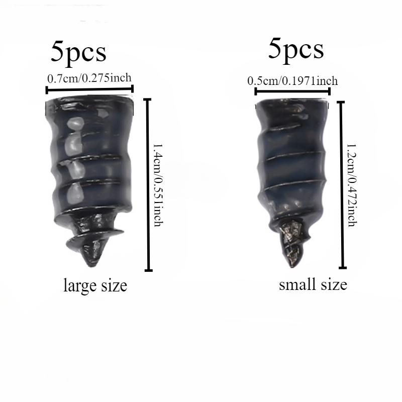 10pcs/set Quick and Non-destructive Car Tire Repair Glue Nail Motorcycle Electric Bike Bicycle Tire Repair Accessories