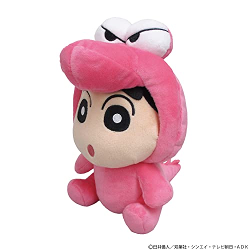 Sanei Boeki Crayon Shin-chan Transformation Shin-chan Waniyama-san Ver. (S) W12xD16xH20cm Stuffed Toy SN41