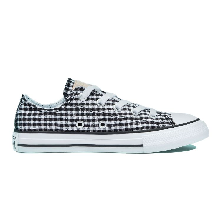 Converse Chuck Taylor All Star Canvas Comfortable Breathable Low Top Kids Canvas Shoes Kids sneaker Black White 670693F