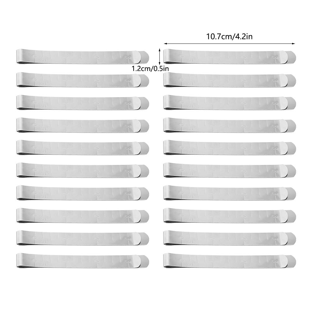 20 Stück Box Edelstahl Nähklammern Saumklammern Quiltzubehör für Schneider