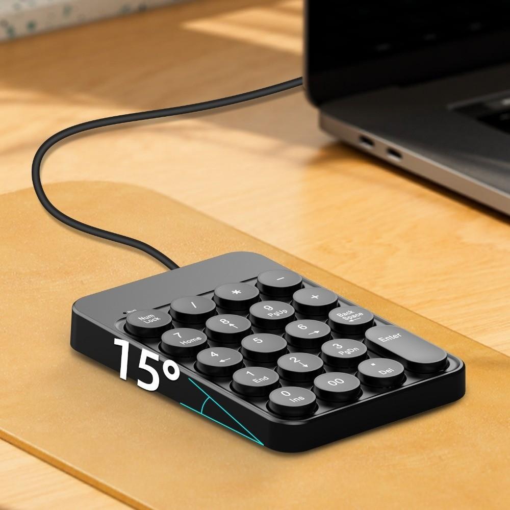 Slim Wired Number Keypad Multifunctional Number Pad Keyboard  For Laptop PC Desktop