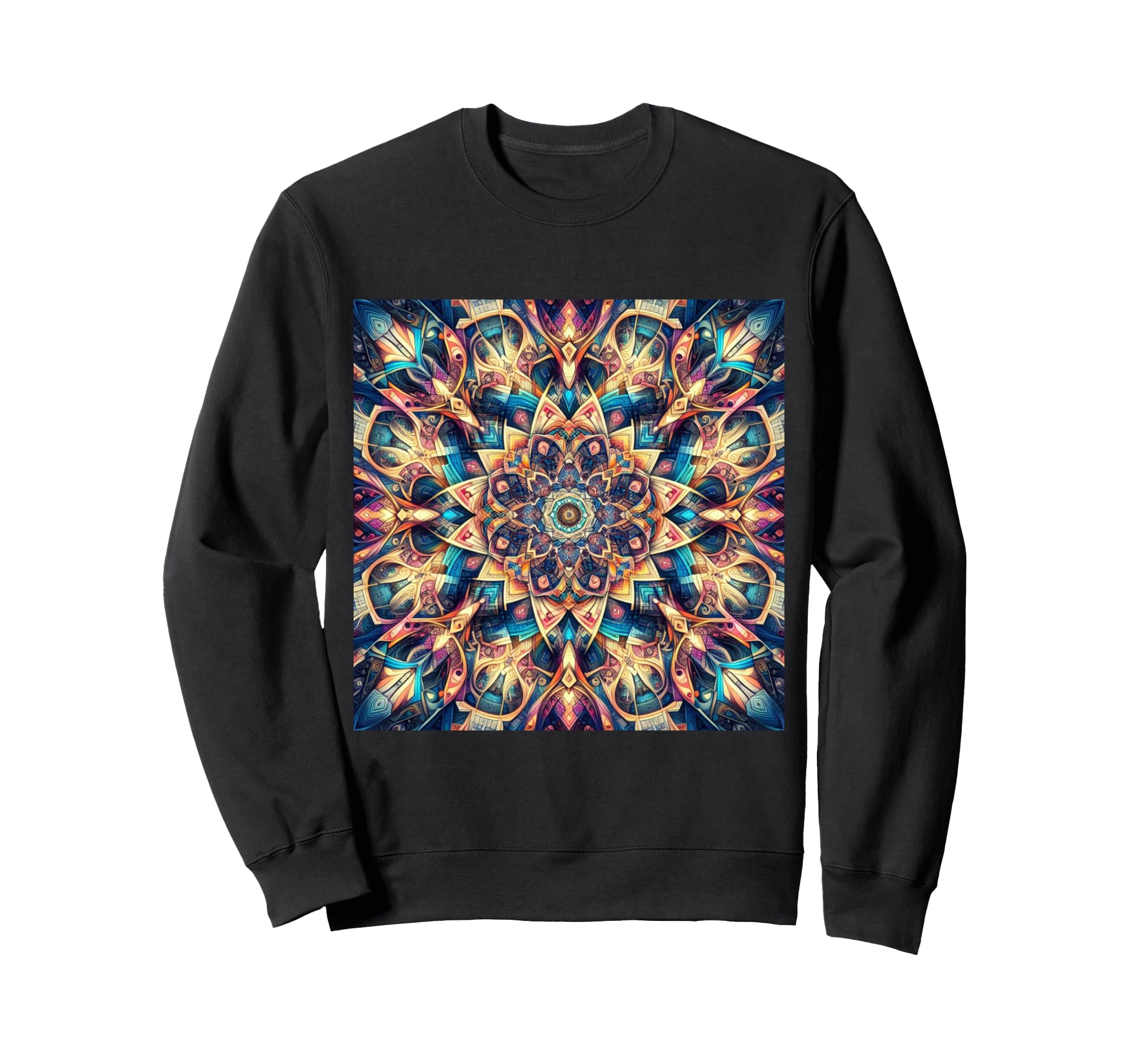 

Really Like Mandala Kaleidoscope Pattern Sweatshirt