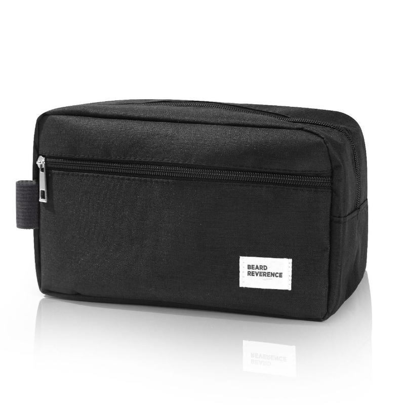 

Capacity Makeup Bag for Men & Women - Cosmetic Bag Business Outdoor Travel Toiletry Bag Cosmetic Organizer Makeup Pouch 2025 чорний