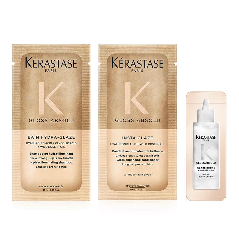 Kérastase Glossy Rose Hair Care Trial Set