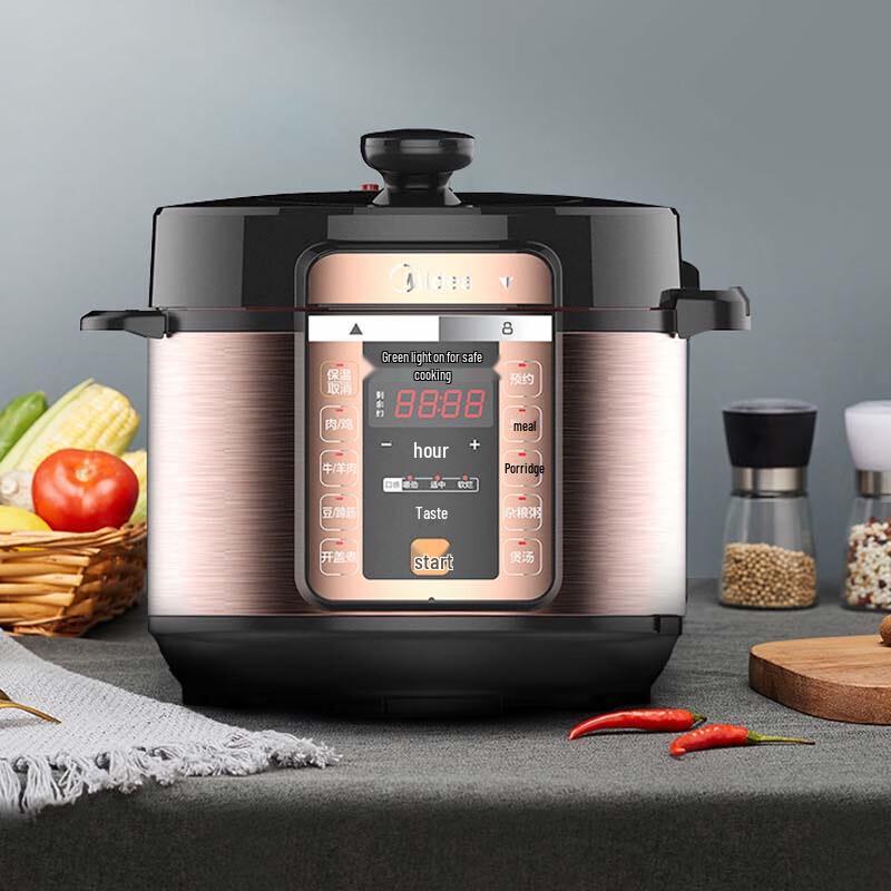 Midea 6L Smart Electric Pressure Cooker CN plug (adapter included)