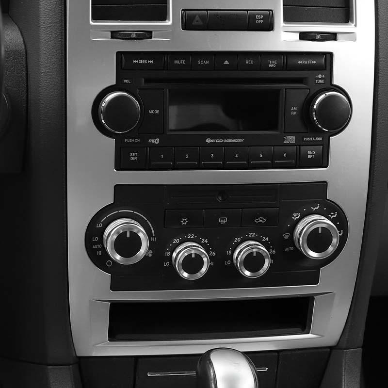 Klimaanlagenschalter Zierring Knopf Dekoration Abdeckung Für Dodge Charger Für Chrysler 300C Für Jeep Grand Cherokee Zubehör