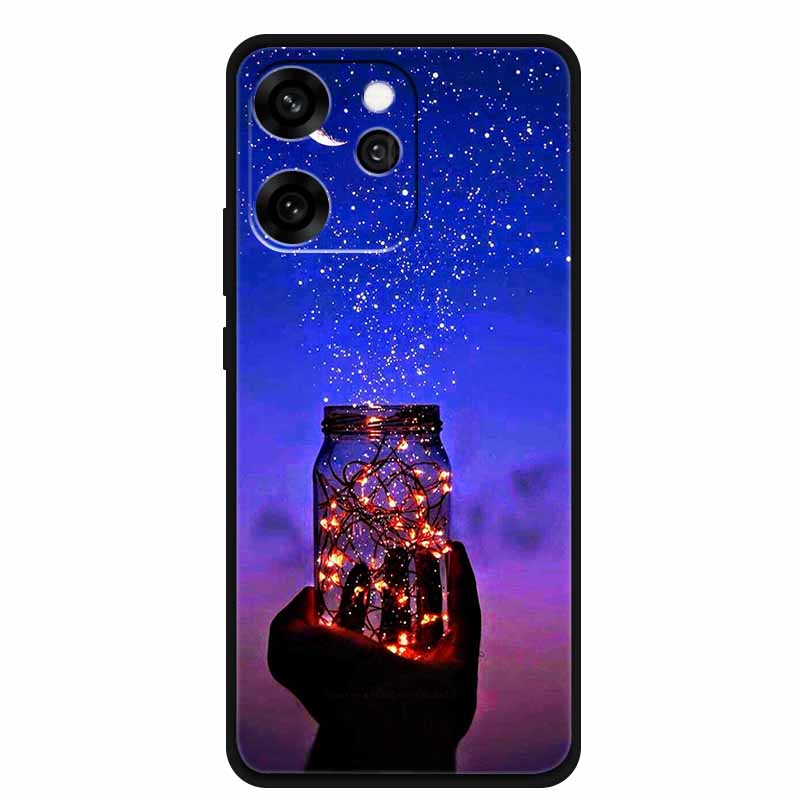 For Oppo Reno15 Phone Case TPU Soft Silicone Tech Style Case for Oppo Reno 15 Flower Heart-shaped Protector Cover PLW110 Coque