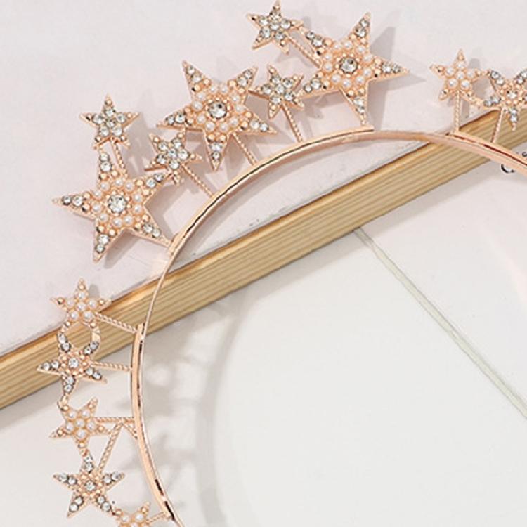 Delicate Baroque Vintage Hairband Glistening Headband Bachelorette Party Bride Bridal Jewelry Headpiece