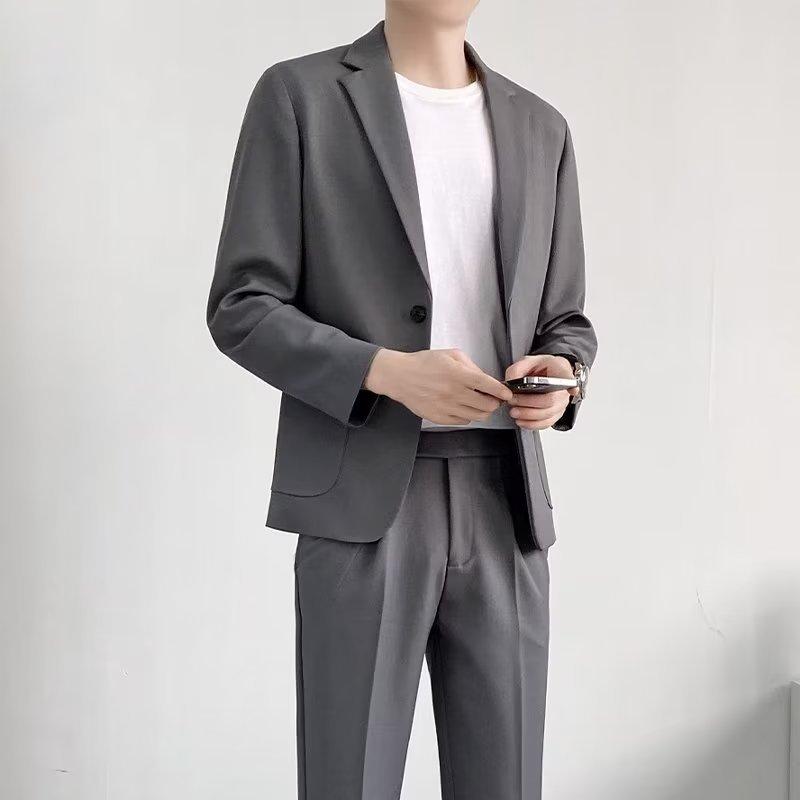 Spring Autumn Men Clothing Suit Jackets Korean Popular Clothes Men Men's Suits Sack Man Dress Male Coat Mens Blazzer Blaser Top