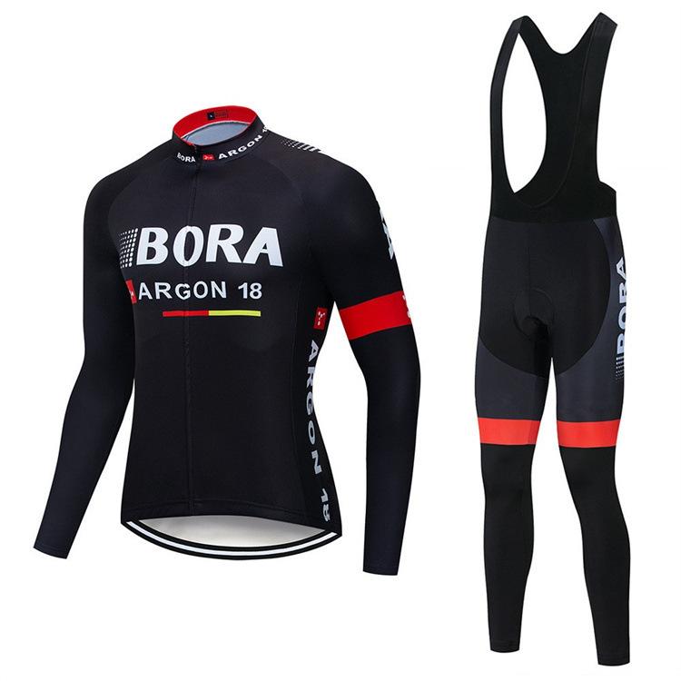 Cross-border bestseller: Spring and Autumn New Long Sleeve Long Pants, UV Protection Bicycle Sports Outdoor Cycling Wear Set Customization
