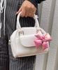 WEGO Metallic Cushion Ribbon School Size Pink Keychain, Accessory, Women's, F,