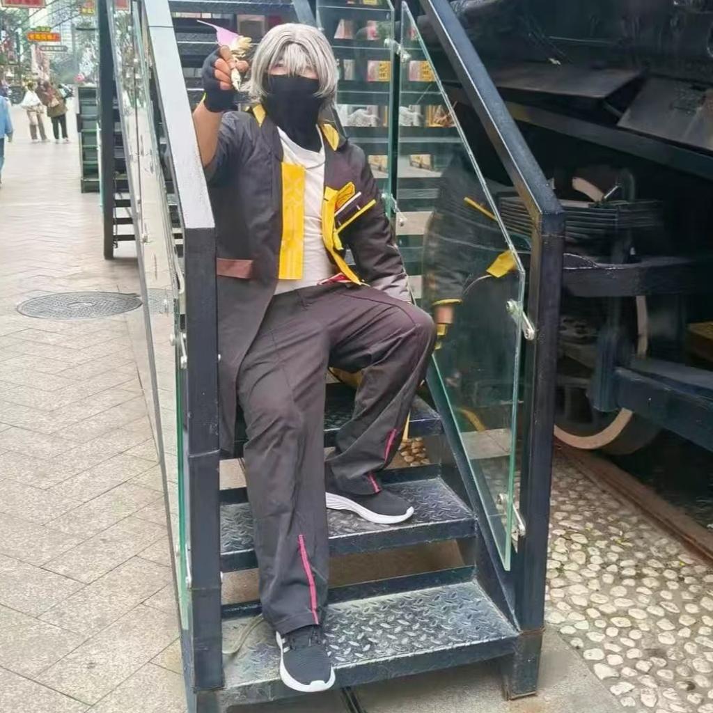 Anime Cosplay Pánský The Trailblazer Caelus Cosplay Kostým Hrdinka Trailblazer Hra na role Kompletní sada pro Comic Con