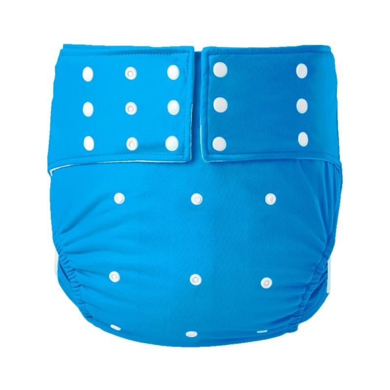 Reusable Adult Incontinence Briefs With Snap Leak-Proof Ice Silk Fabric Elderly Plus Size L XL