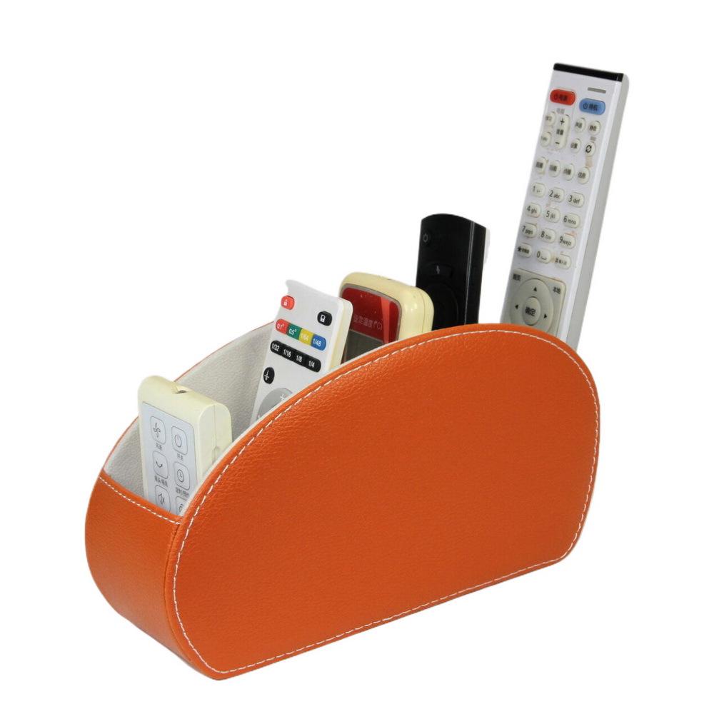 Remote Control & Desktop Organizer, PU Leather, Model LG8175