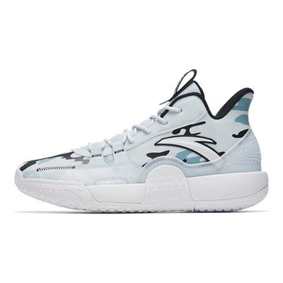 Нескользящие дышащие баскетбольные кроссовки Rebound Mid-Top мужские кроссовки Blue Teal 112241602-8