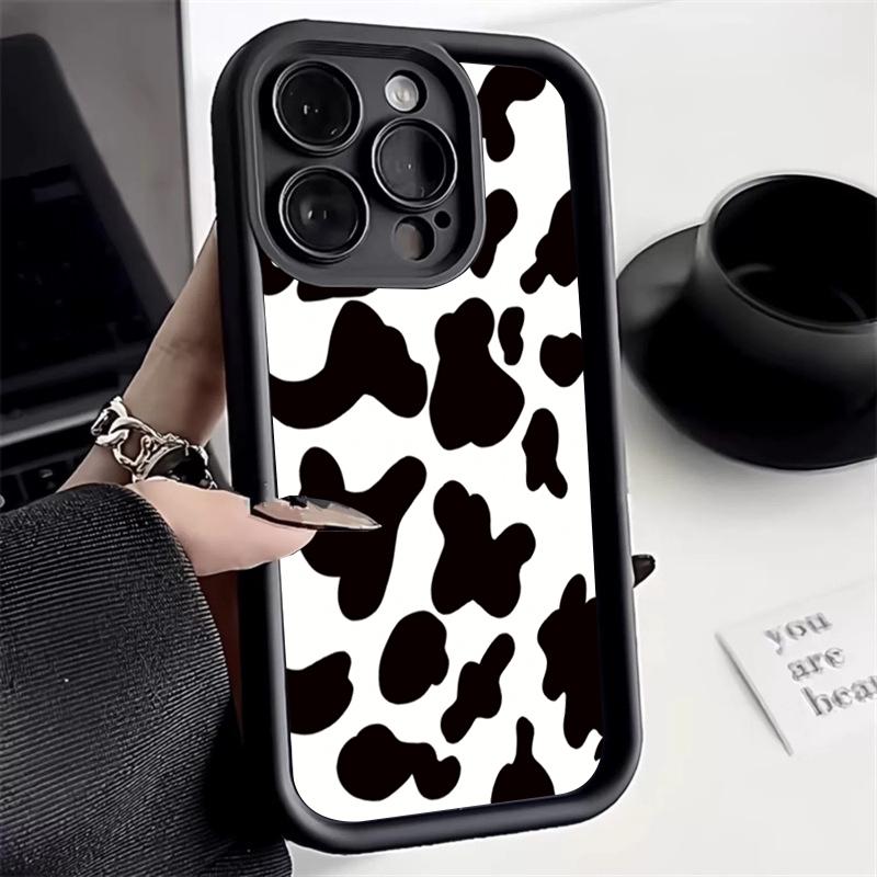 Flower Leopard Print Silicone Phone Case For iPhone 11 12 13 14 15 16 Pro Max 16E XS X XR 7 8 Plus SE 2020 Shockproof Soft Cover