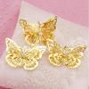 Stunning Bungo Stray Dogs Akiko Yosano Golden Butterfly Hair Clip Accessory