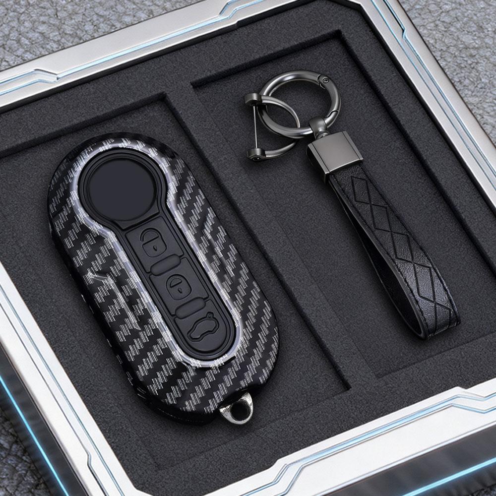 

Abs Car Flip Key Case Cover For Fiat 500 Ducato Panda 500L Punto Lancia Musa For Citroen Jumper For Peugeot Boxer Accessories