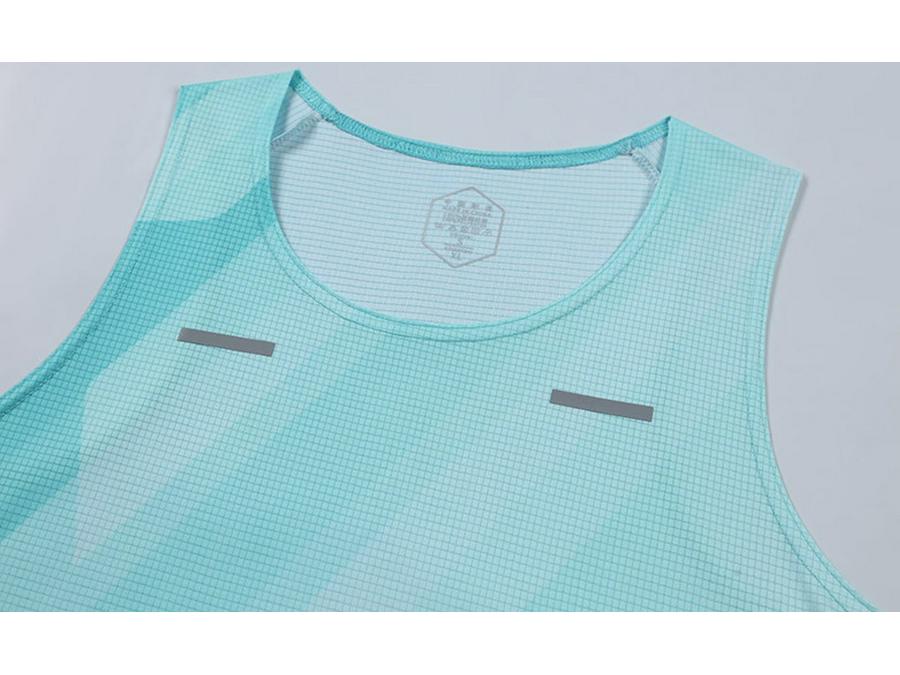 Unisex Track & Field Training Set: Vest & Suit for Marathon and Running Sportswear.