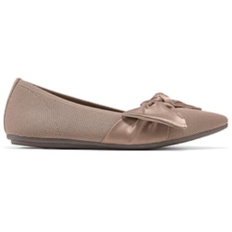 Skechers Cleo Point Fashion Flat Mary Jane Shoes Women shoes Mocha 158930-MOC 35
