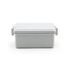Miyoshi Seisakujyo GEL-COOL Square Integrated Ice Pack Square Lunch Box M Bento Box Oyster Gray 15 X 9.4 X 6 Cm 400ml 1 Tier Lunch Box for Women and