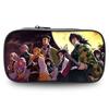 Spacious Oxford Demon Slayer Pencil Case For Students With Casual Style