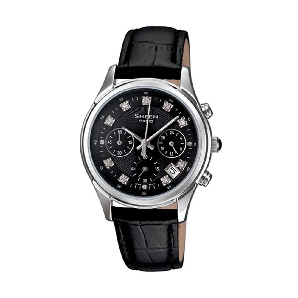Cio Women's Leather Watch SHE-5023L-1A