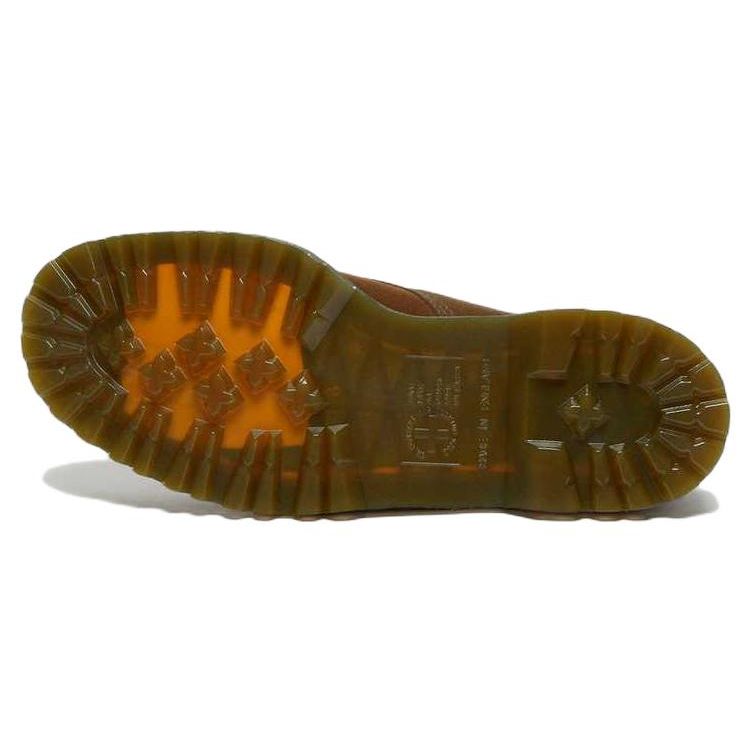 Dr. Martens 101 Leather Fashion Versatile Short Boots Unisex Boots Brown Yellow 27781220