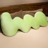 Wave-Shaped Cloud Leg & Back Hugging Pillow - Long Body Cushion for Side Sleepers