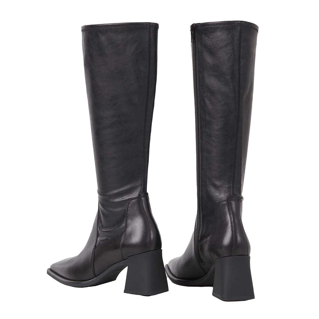 Vagabond Shoemakers Damen-/Frauen-Kniehohe Lederstiefel „Hedda“ mit Absatz