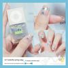 New Water-based Nail Polish, No-bake, Long-lasting, Fast-drying Peelable Nail Polish, Odorless, Transparent and White Nail Polish