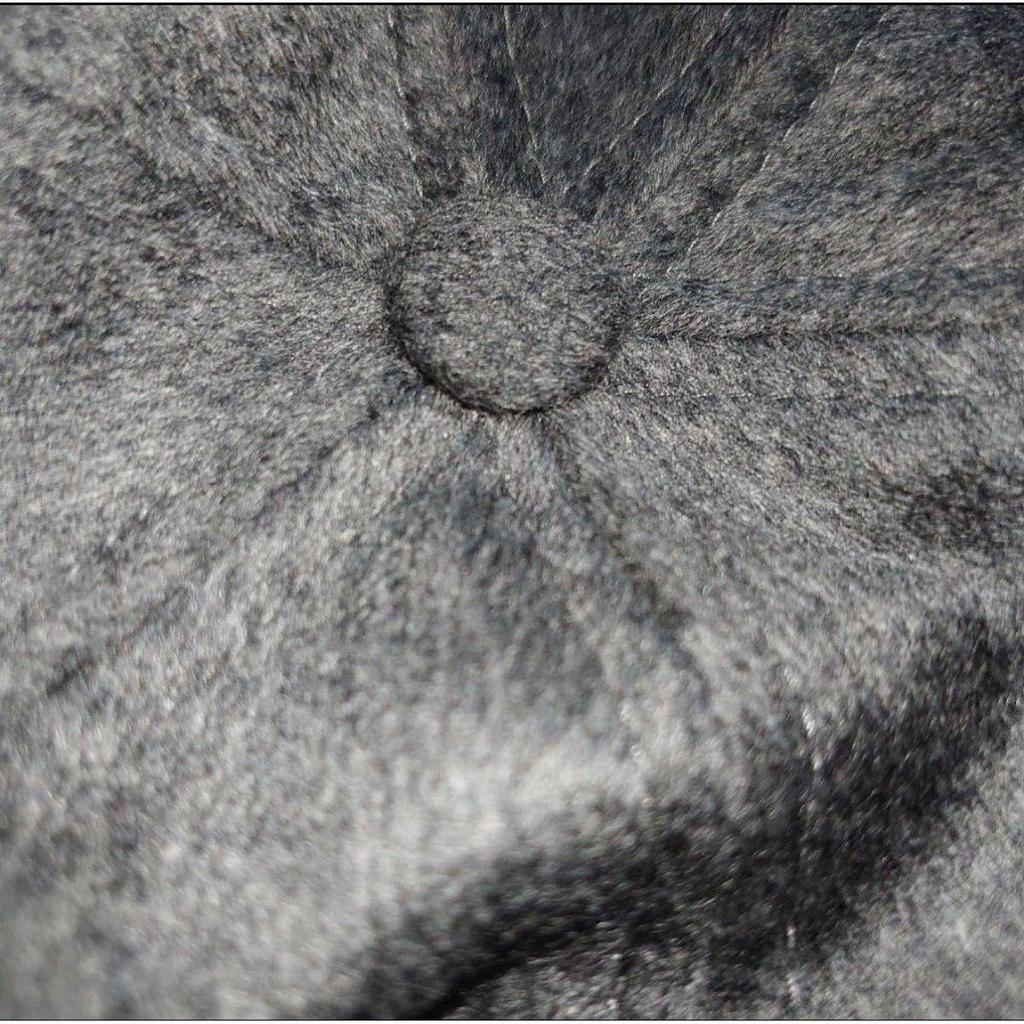 Used lock&co.Charcoal Plain Cashmere Baseball Cap Black Men's Women's