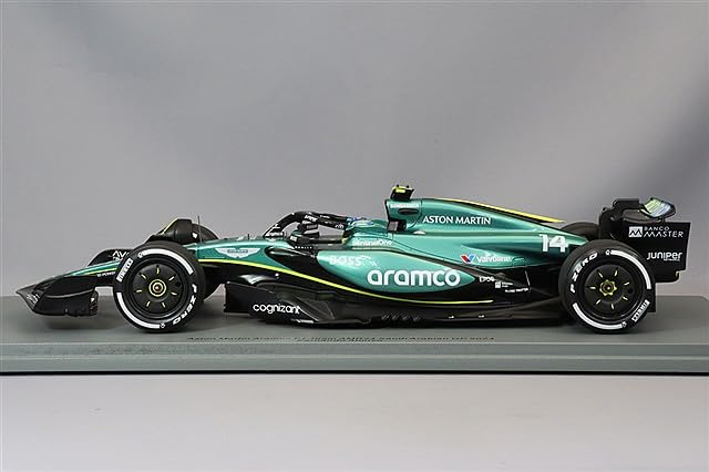 Spark Aston Martin Aramco F1 Team AMR24 2024 F1 Saudi Arabian Grand Prix Alonso 1/18 #14 F.