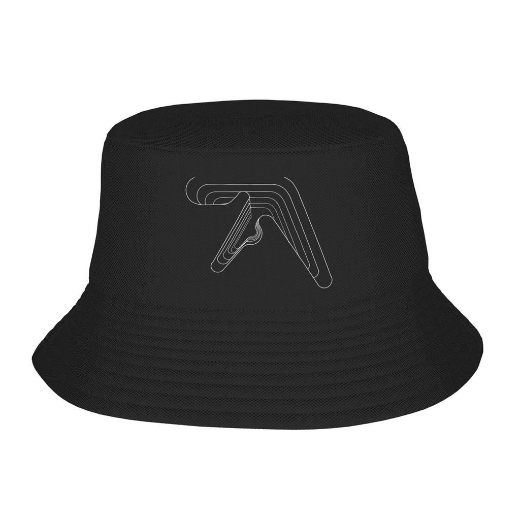 Unisex Aphex Twin logo Bucket Hat  Soft Fold Fisherman s Summer Retro Beach Travel Caps Hawaii Custom Visor