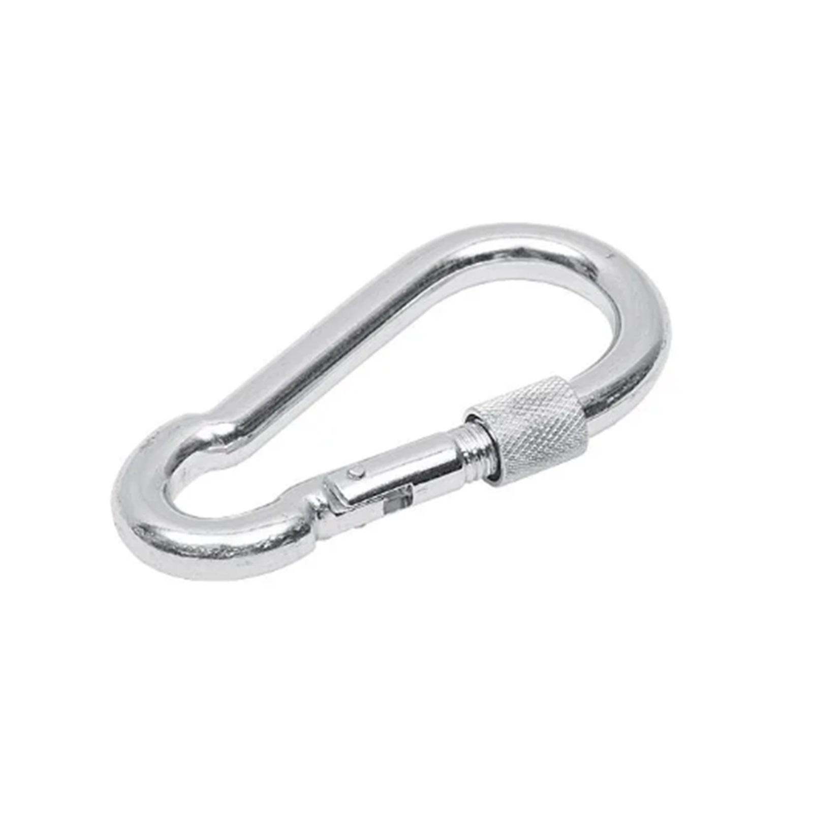 

Hook with ring and nut One Size серебряный