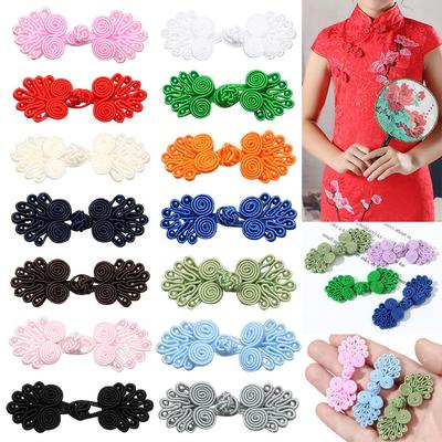 Kleidungszubehör Einladung DIY Tang-Anzug Chinesischer Knotenknopf Cheongsam-Knöpfe Knotenverschluss
