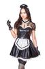 Clearstone Hořkosladký černý cosplay halloweenský postroj služky pro černé ženy,