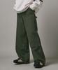 Beodeonteu Double Layer Carpenter Wide Cotton Pants [Khaki]