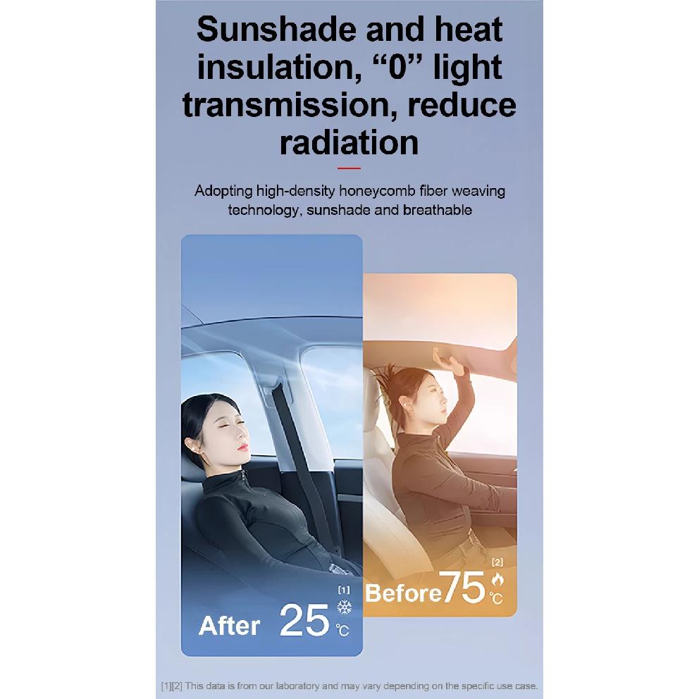 Car Insulation Sunroof Sunshade For BMW iX I20 2022 2023 2024 2025 Electrostatic Adsorption Sunshade Skylight Blind Accessories